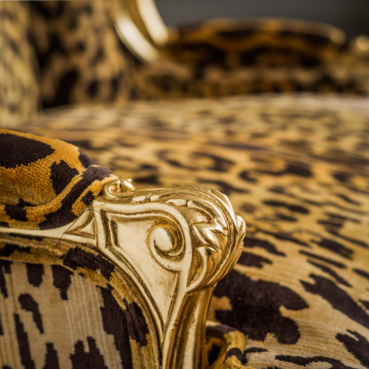 Louis XV Style Giltwood Duchesse Brissée - La Maison London