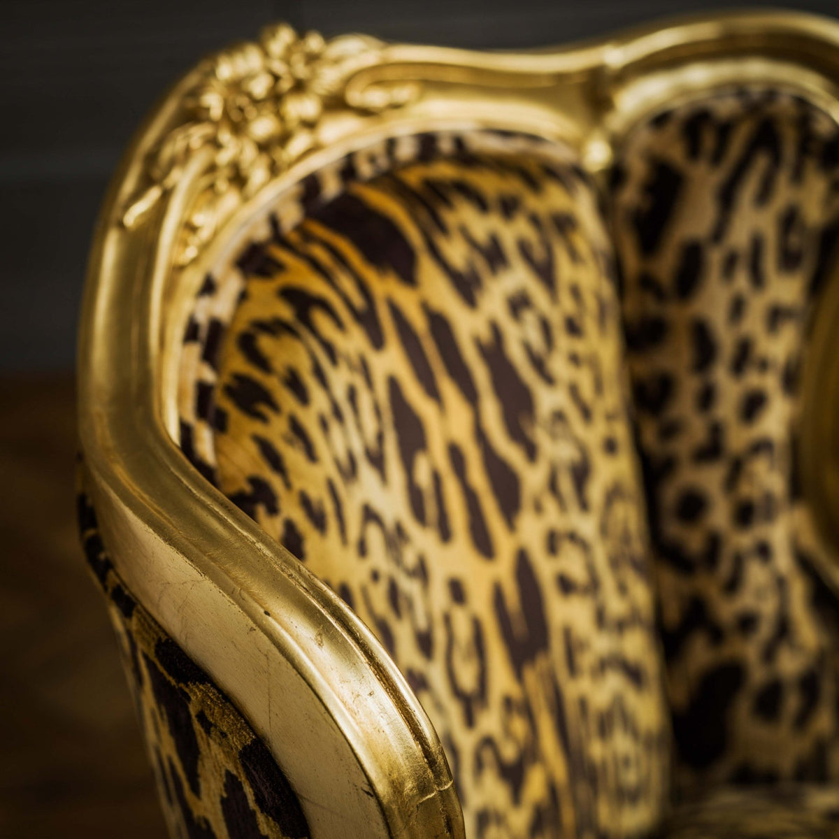 Louis XV Style Giltwood Duchesse Brissée - La Maison London