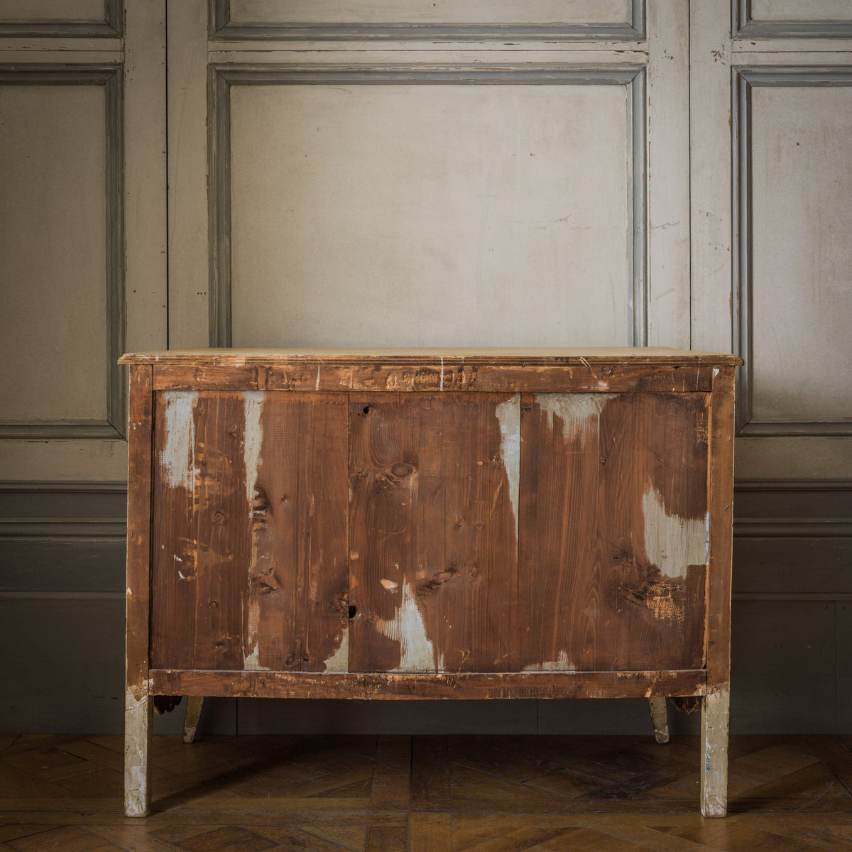 Louis XV Style Venetian Painted Bombe Chest Of Drawers - La Maison London