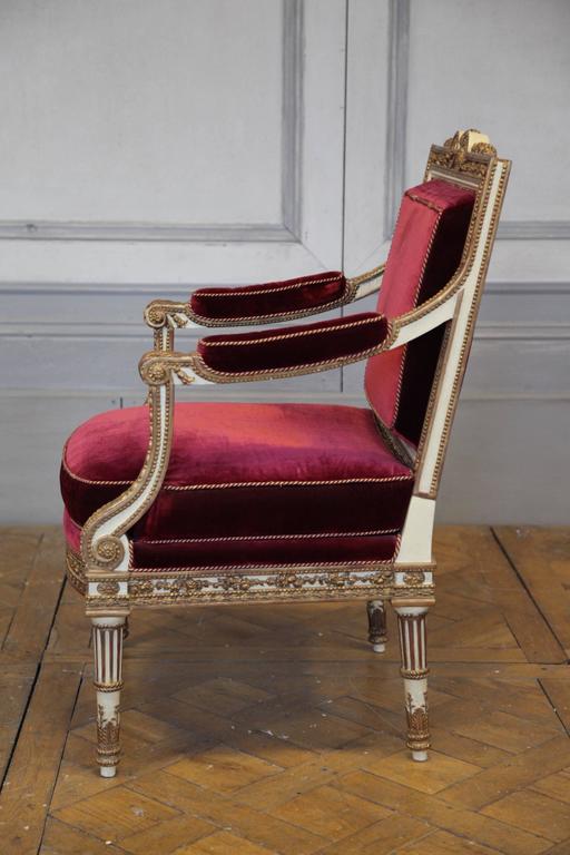Louis XVI Style Armchair - La Maison London