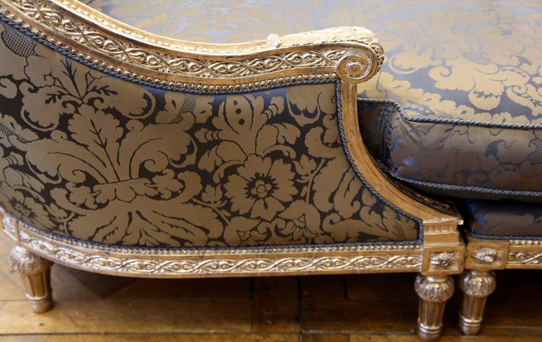 Louis XVI Style Chaise Longue - La Maison London