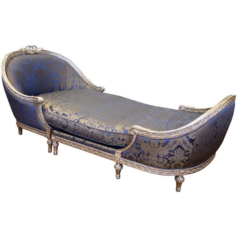 Louis XVI Style Chaise Longue - La Maison London