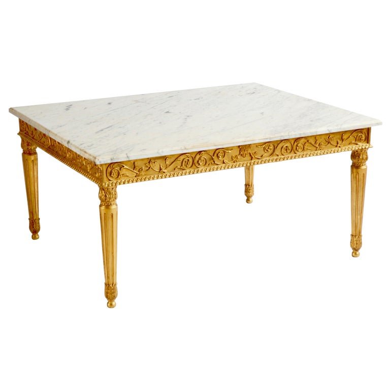 Louis XVI Style Coffee Table - La Maison London