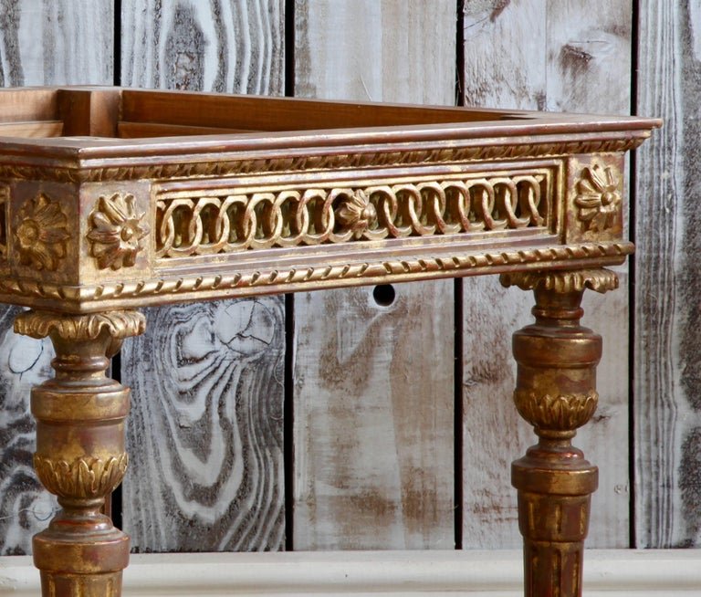 Louis XVI Style Giltwood Side Tables - La Maison London