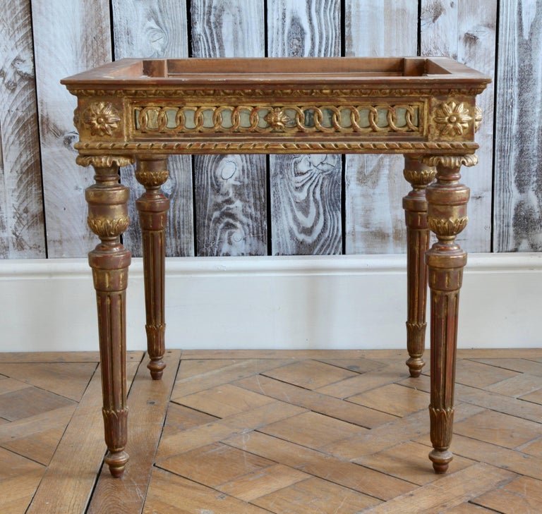 Louis XVI Style Giltwood Side Tables - La Maison London