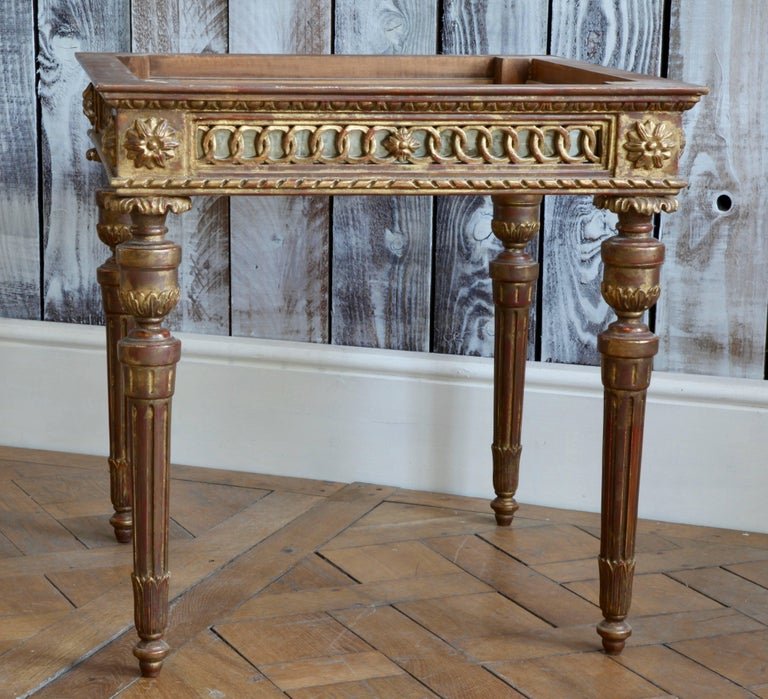 Louis XVI Style Giltwood Side Tables - La Maison London