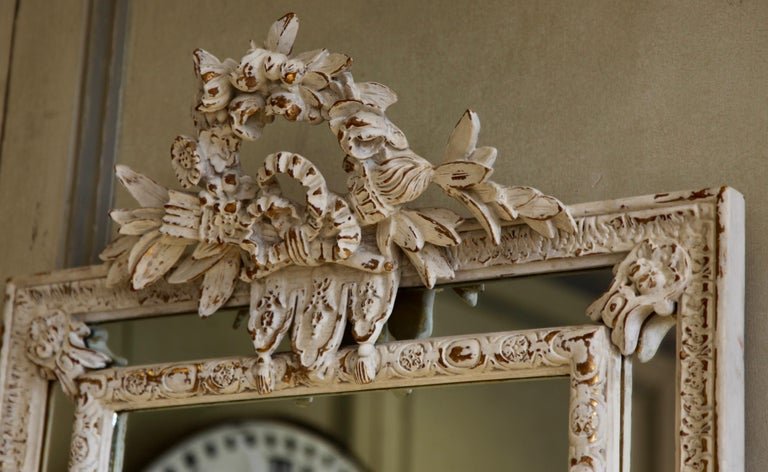 Louis XVI Style Parclose Mirror - La Maison London