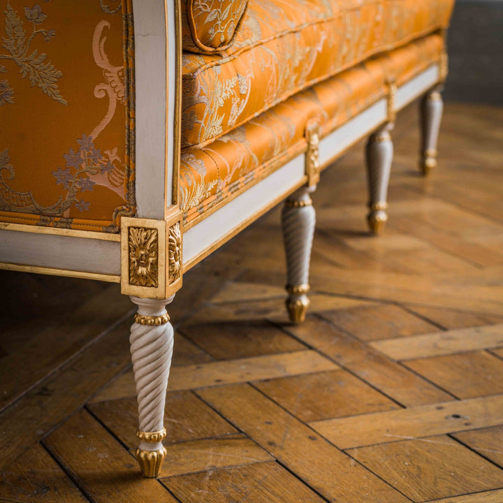 Louis XVI style sofa Crosse Renversée - La Maison London
