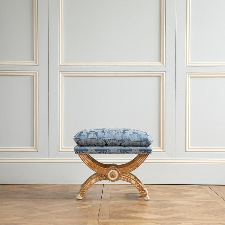Louis XVI Style X stool - La Maison London