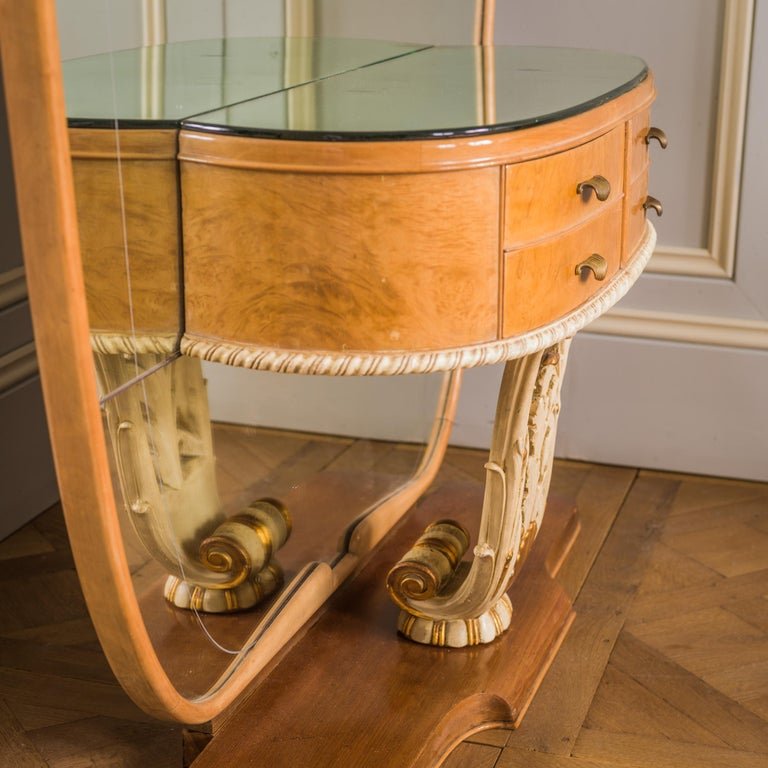 Mid Century Early 1940's Art Deco Dressing Table - La Maison London