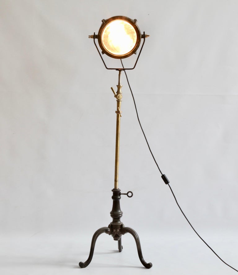 Midcentury French Industrial Freestanding Light - La Maison London