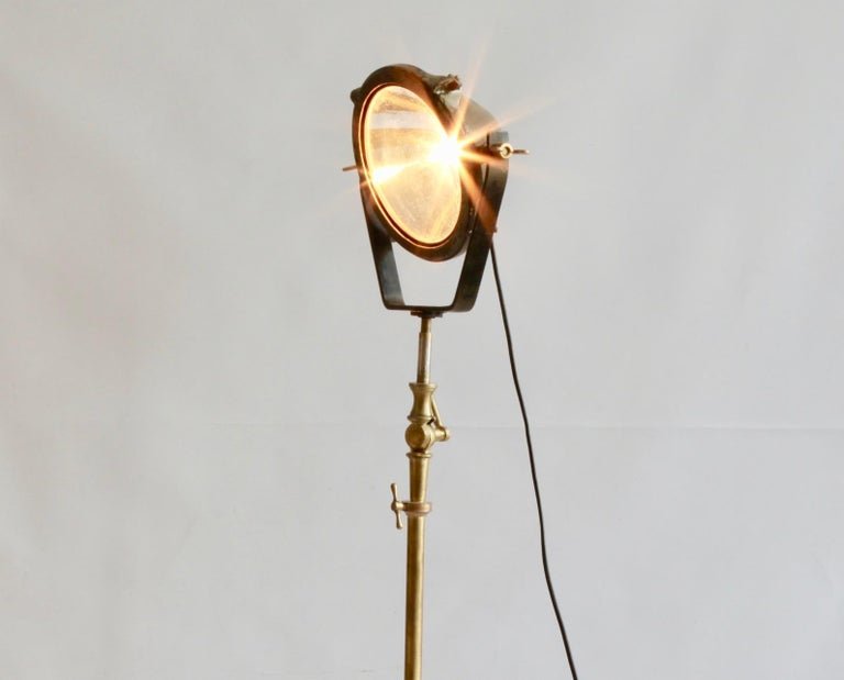 Midcentury French Industrial Freestanding Light - La Maison London