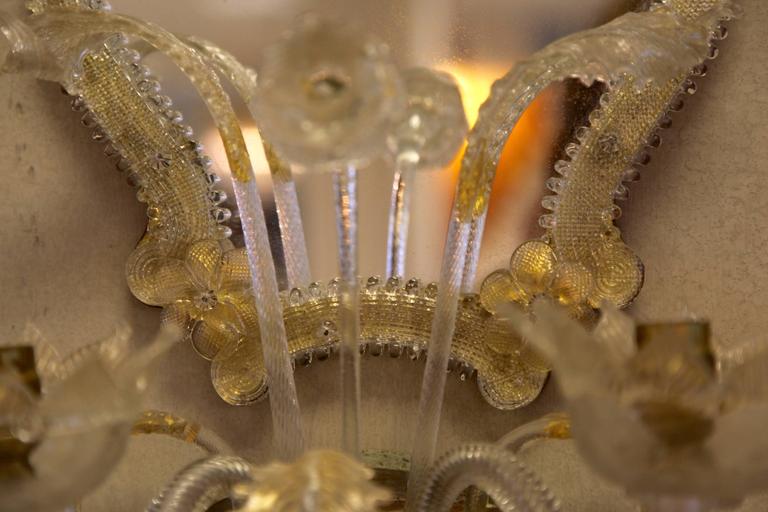 Pair of Early 20th Century Murano Wall Lights - La Maison London