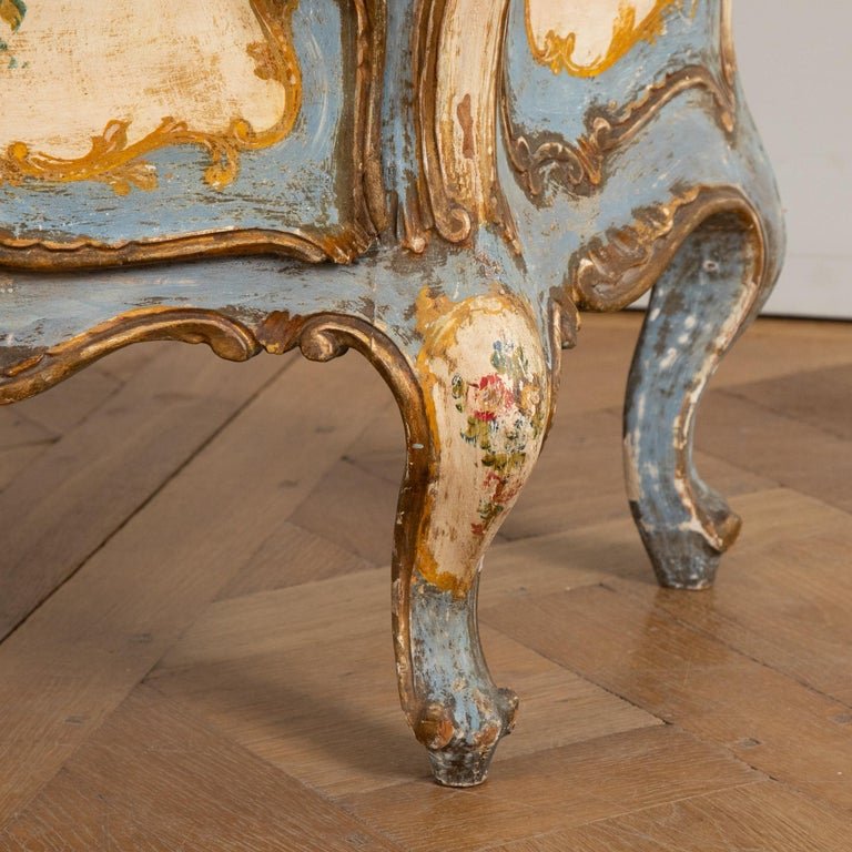 Pair of Florentine Rococo Bedside Tables 'Night Stands' - La Maison London