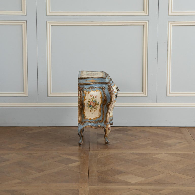 Pair of Florentine Rococo Bedside Tables 'Night Stands' - La Maison London