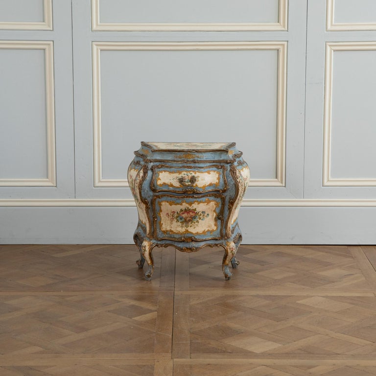 Pair of Florentine Rococo Bedside Tables 'Night Stands' - La Maison London