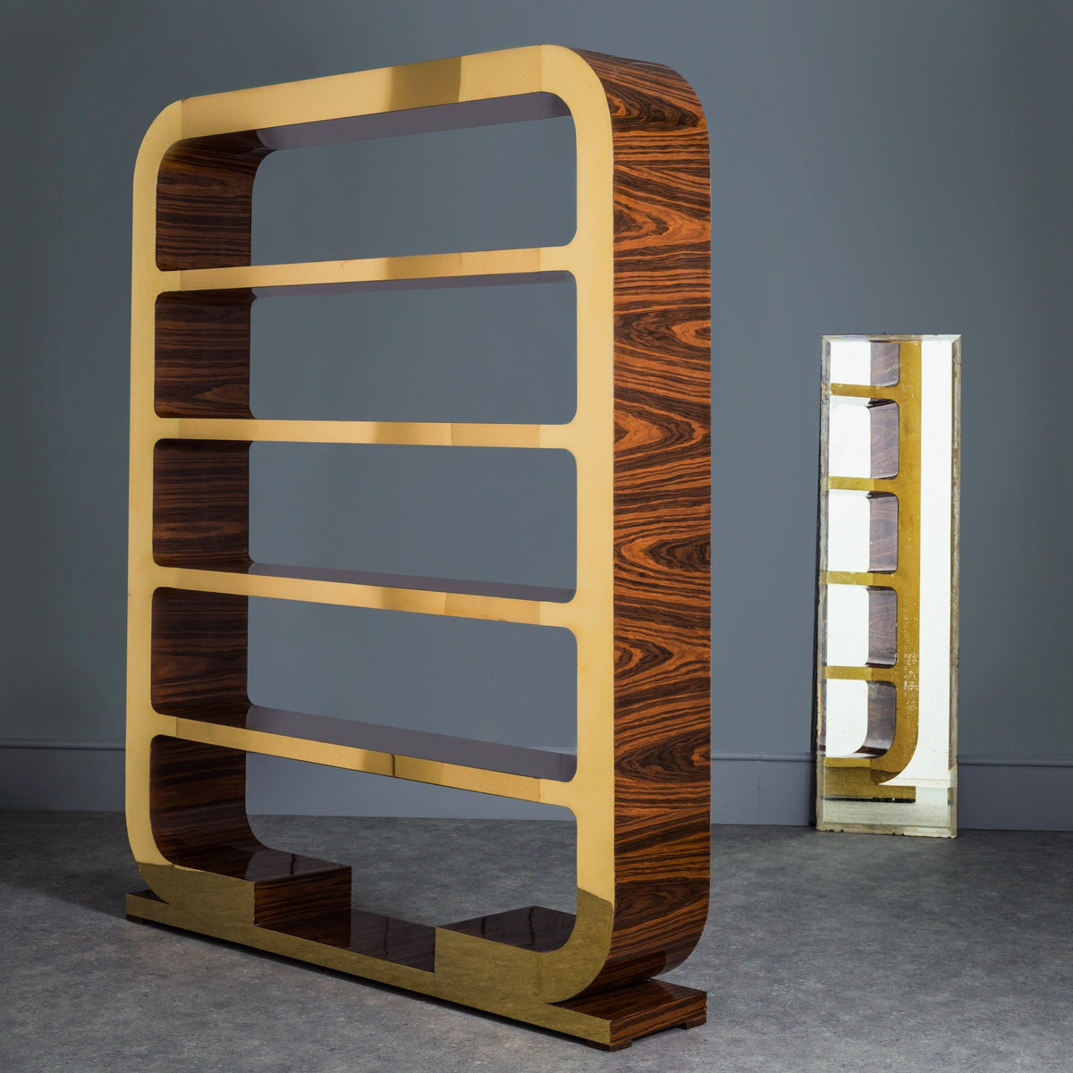 Pair of Vintage Italian 1960’s Shelving Units - La Maison London
